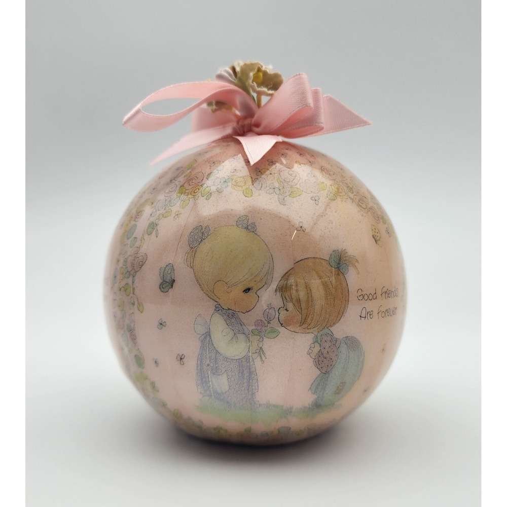 Vintage Precious Moments‎ Ornament "Good Friends Are Forever"